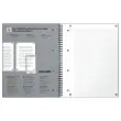 Spiraalnotitieboek A4+, 160p, 5x5, Oxford international Petrol 