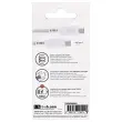 Magnetische USB-C/USB-C-kabel - Wit