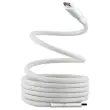 Magnetische USB-C/USB-C-kabel - Wit
