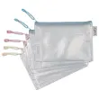 6 Zachte A5 zip DJOIS mappen - Assortiment kleuren