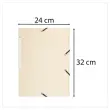 Map met elastiek Maxi capacity Ivoire - EXACOMPTA