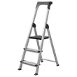 Hulpladder met 3 treden en gereedschapsdrager