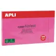 Blok zelfklevende memoblaadjes 125 x 75 mm Fluoroze