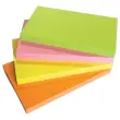 Blok zelfklevende memoblaadjes 125 x 75 mm Fluoroze