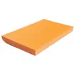 Blok zelfklevende memoblaadjes 125 x 75 mm Fluo-oranje 