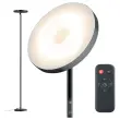 LED Vloerlamp Full Moon - Zwart