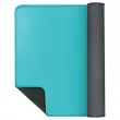 Zachte XL blauwe muismat