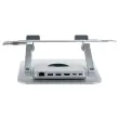 DRAAGBAAR COMPUTERSTEUN MET 6 IN 1 HUB