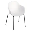 WIT METALEN WEEKLY FAUTEUIL
