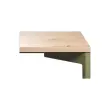 BUREAU BASTIA L 140 EIK VENEER / GROEN