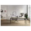 BUREAU BASTIA L 140 EIK VENEER / GROEN
