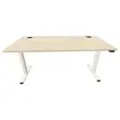 BUREAU ECO ELECTRIQUE ACACIA/WIT MONTE 160 x 80 cm