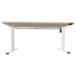 BUREAU ECO ELECTRIQUE ACACIA/WIT MONTE 160 x 80 cm