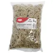 Zak met smalle rubberen armbanden SIGN 40 mm 1 kg kleur blond