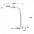 Bureau lamp Led Leon zwart