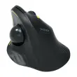 Draadloze Bluetooth oplaadbare muis ERGO Trackball - Zwart