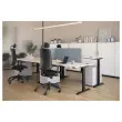 BUREAU ECO ELEKTRISCH ACACIA/ZWART MONTE 120X 60 CM 