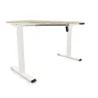 BUREAU ECO ELEKTRISCH ACACIA/WIT GEMONTED 120X 60 CM 