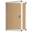 Interieur vitrine met draaideur earth kurk 4A4