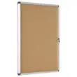 Binnenvitrine met draaideur earth kurk 9A4 