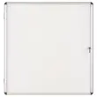 Interne vitrine met draaideur gelakt 12A4