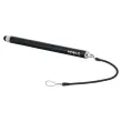 10 Matte zwarte capacitieve stylets + spiralige kabels Mobilis