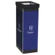 Selectieve sorteermand "Papier" PAPERFLOW 60L zwart/blauw