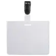25 Soepele badges met clip - 9x6 cm