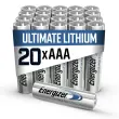 20 lithiumbatterijen ENERGIZER Ultimate L92 (AAA)