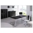 Directiebureau met metalen frame voet 