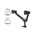 Dubbele monitorsteun Tallo "Top Mount" - Fellowes
