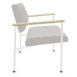 Beige ontvangstfauteuil