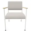 Beige ontvangstfauteuil