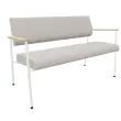 2-zitsbank beige/grijs