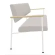 2-zitsbank beige/grijs