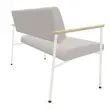 2-zitsbank beige/grijs