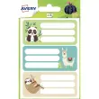30 pakketten van 15 schoollabels - lama en cactus - 76 x 34 mm