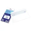 50 witte DL-enveloppen 110x220 80 g siliconenband