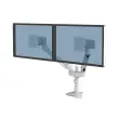 Dubbele schermhouder Top Mount Compact Tallo - wit