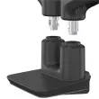Dubbele schermhouderarm Top Mount Tallo - zwart