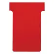 100  T-fiches voor planning - Maat 3 - Rood - NOBO 