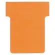 100  T-fiches voor planning - Maat 1,5 - Oranje - NOBO 