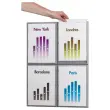 4 Posterframe Cadr'info - A4 - PAPERFLOW