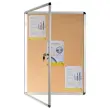 Binnenvitrine - 56 x 72,5 cm - Kurkbodem - BI OFFICE