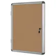 Binnenvitrine - 78 x 104,5 cm - Kurkenbord - BI OFFICE