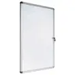 Binnenvitrine BI-OFFICE - 12xA4 - Metalen bord