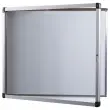 Buitenvitrine in aluminium en met veiligheidsglas - 6 x A4