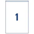 10 Zelfklevende signalatiehoesjes AVERY.
