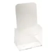 Display 1 vak - 1/3 A4 - transparant 