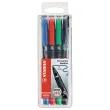 4 permanente viltstiften STABILO - medium punt